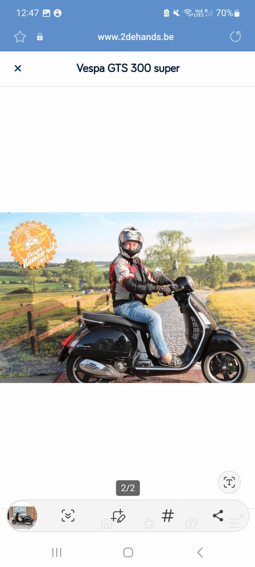 Motorrad verkaufen Vespa 300 gts Ankauf
